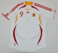 2006 Spain away with patch and fonts F TORRES 9